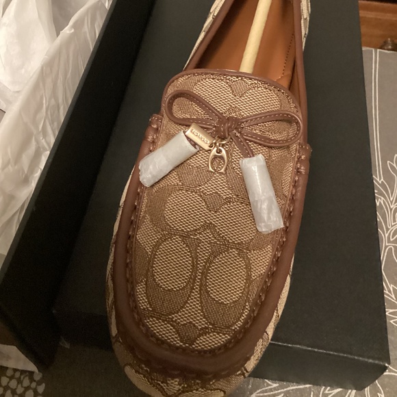 Coach Moira  SIG Jacquard LOAFER Sz 11M NIB - Picture 2 of 7